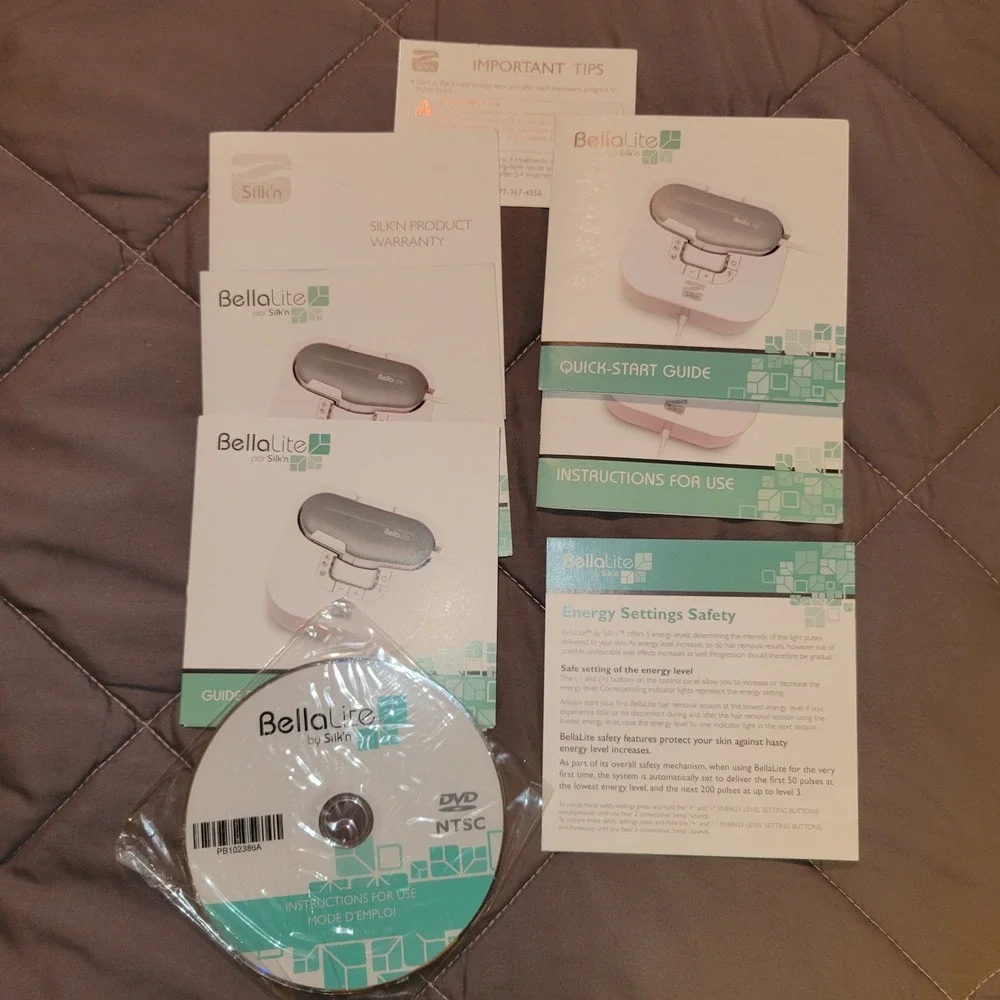 BellaLite by Silk'n ~‎ Hair Removal Device Home Skinovations AST150A IPL
